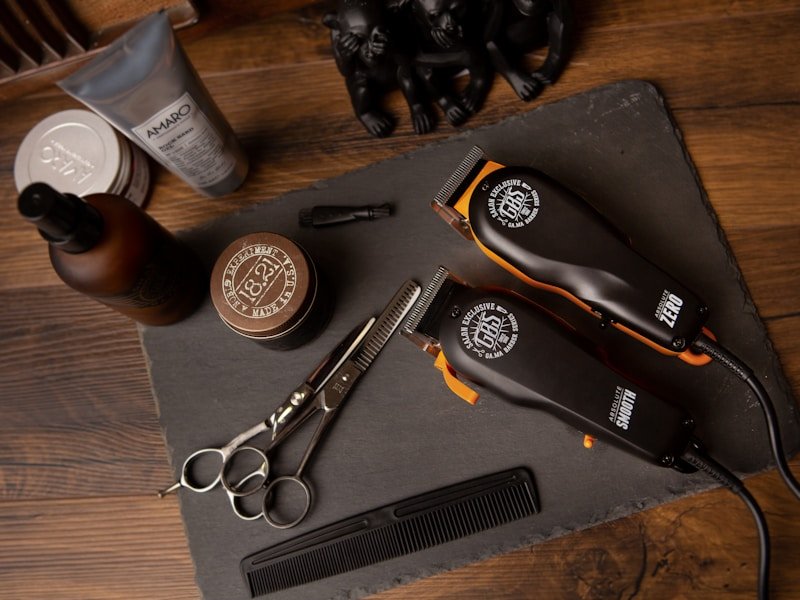 Professional hairstyling service in a luxury salon